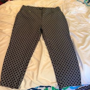 Premise Brand pull on pants black/white size 2X